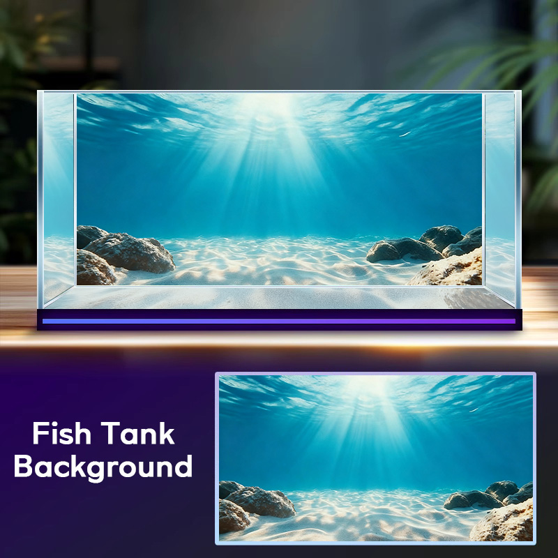 Aquarium Marine Sand - Blue Sea Clear Sand, Fish Tank