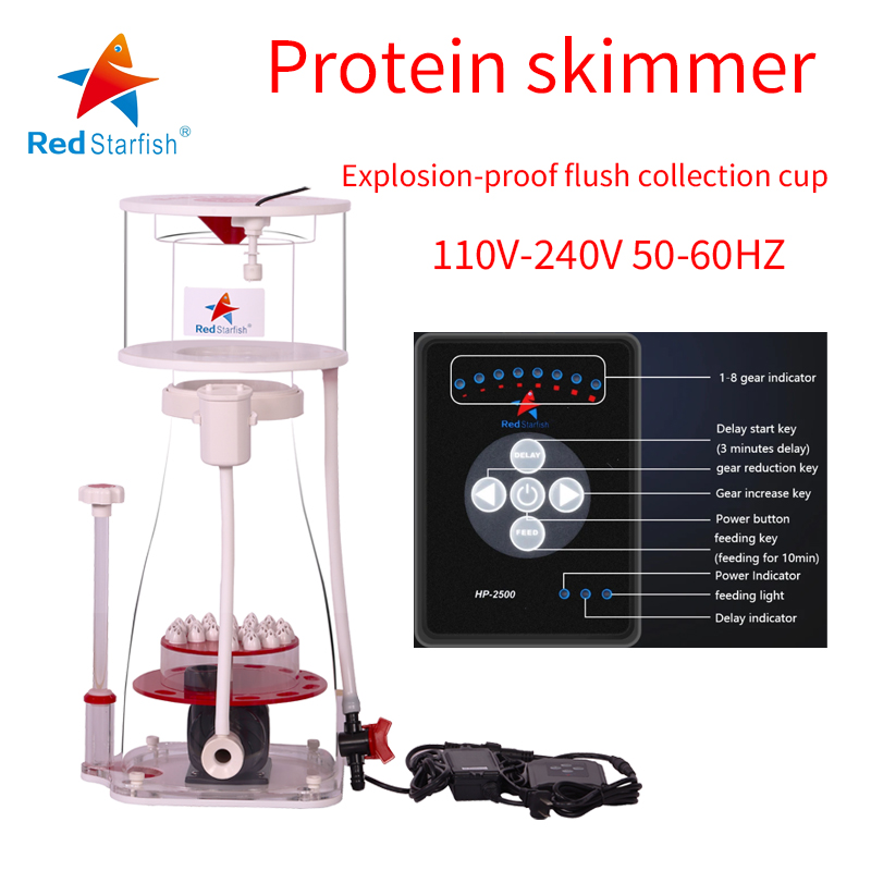 Marine Aquarium With Sump - 110-240V Red Starfish Aquarium Internal Protein