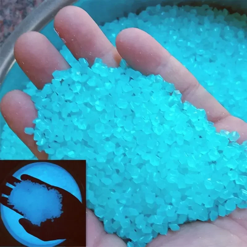 Aquarium Marine Sand - 1000pcs 3-5mm Luminous Sand Glow in