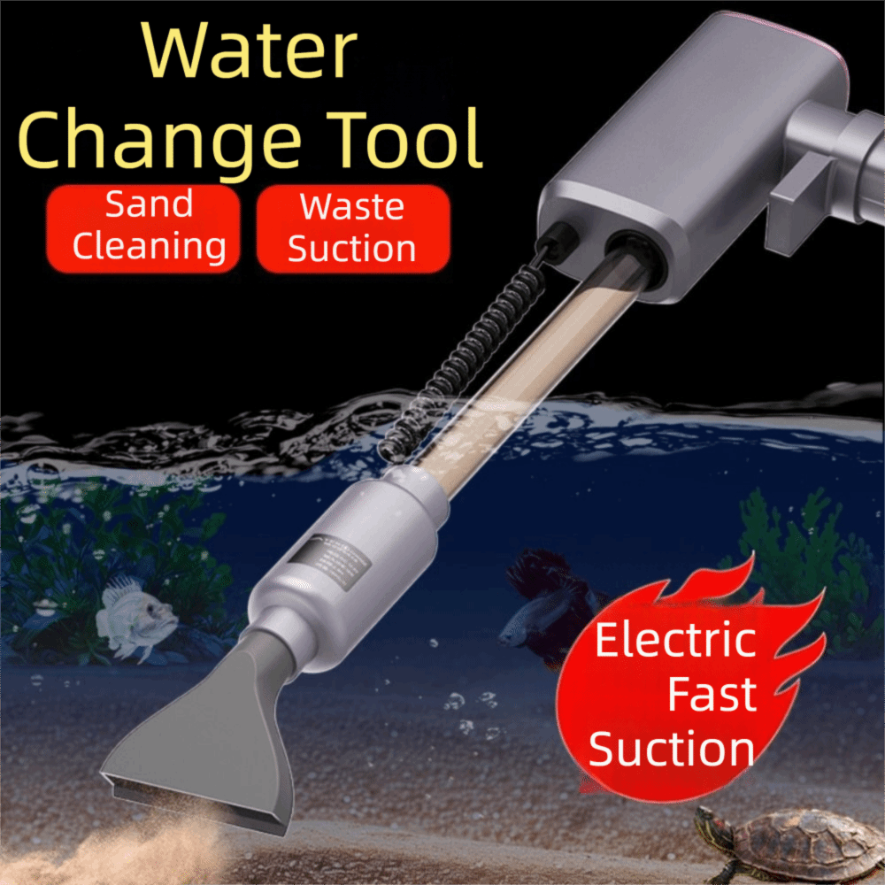 Aquarium Marine Sand - Automatic Automatic Aquarium Vacuum Electric Extremely