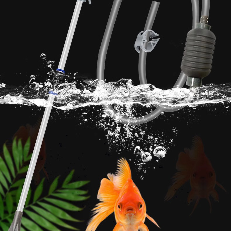 Large Fish Tank Aquarium Sipho - Aquarium Marine Sand ulasan dan harga