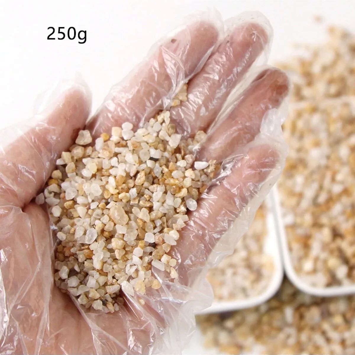1pc-250g Natural Crystals Grav - Aquarium Marine Sand ulasan dan harga
