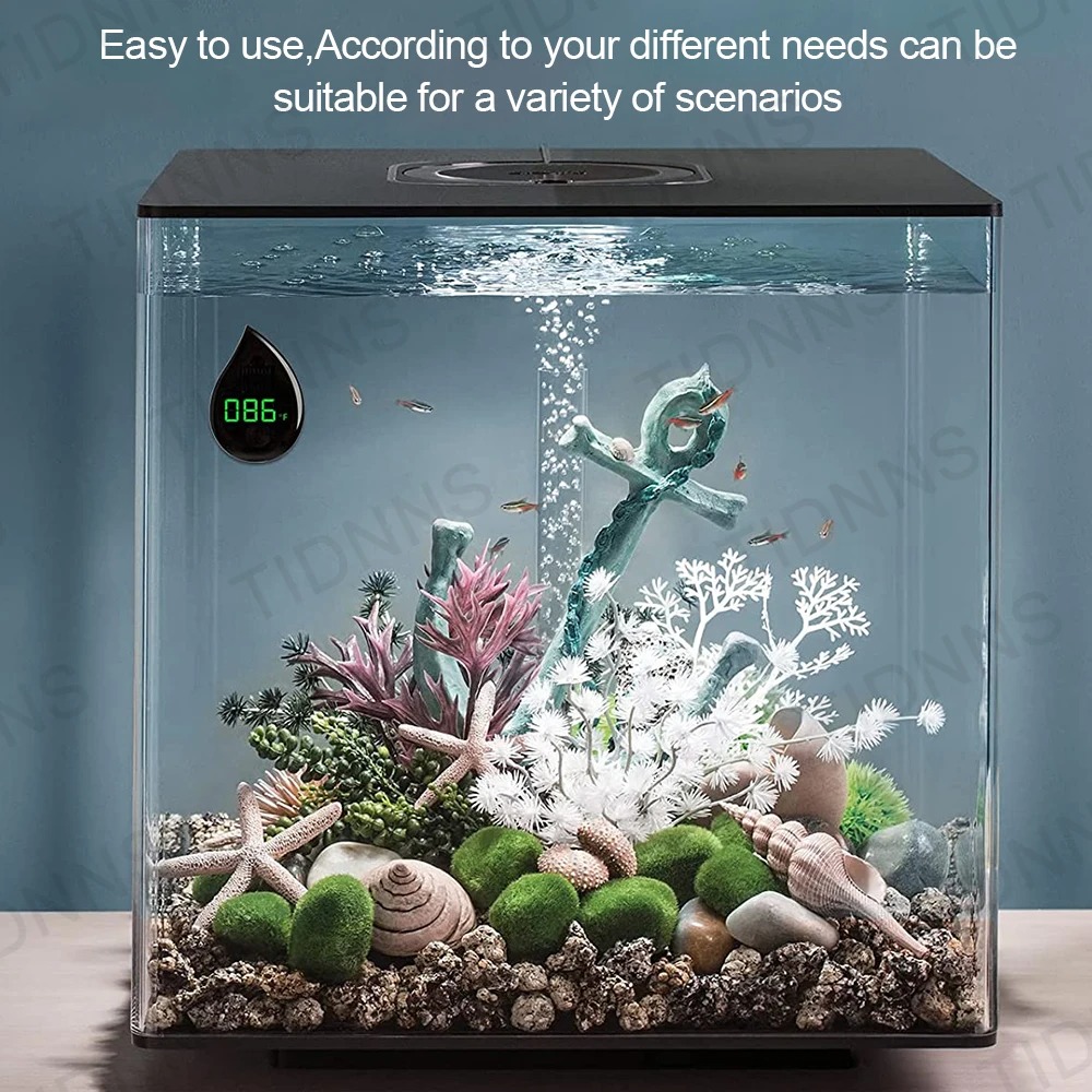 Aquarium Self-Adhesive Thermom - Marine Aquarium Mini ulasan dan harga