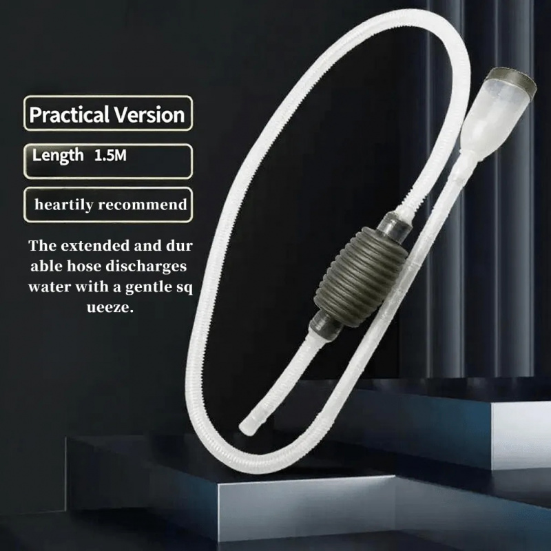 Aquarium Siphon Vacuum Cleaner - Aquarium Marine Sand ulasan dan harga