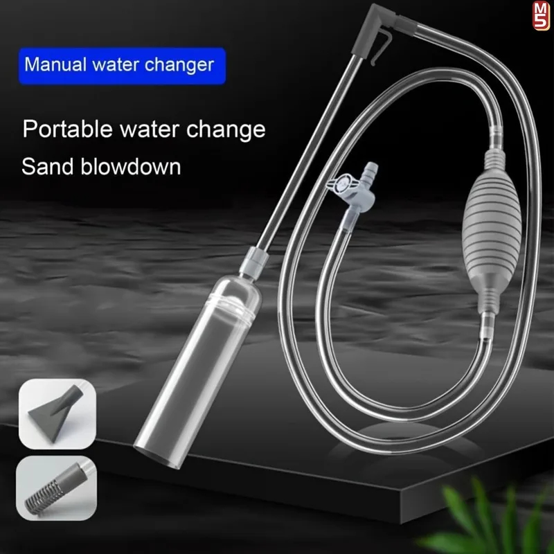 Aquarium Siphon Vacuum Cleaner - Aquarium Marine Sand ulasan dan harga