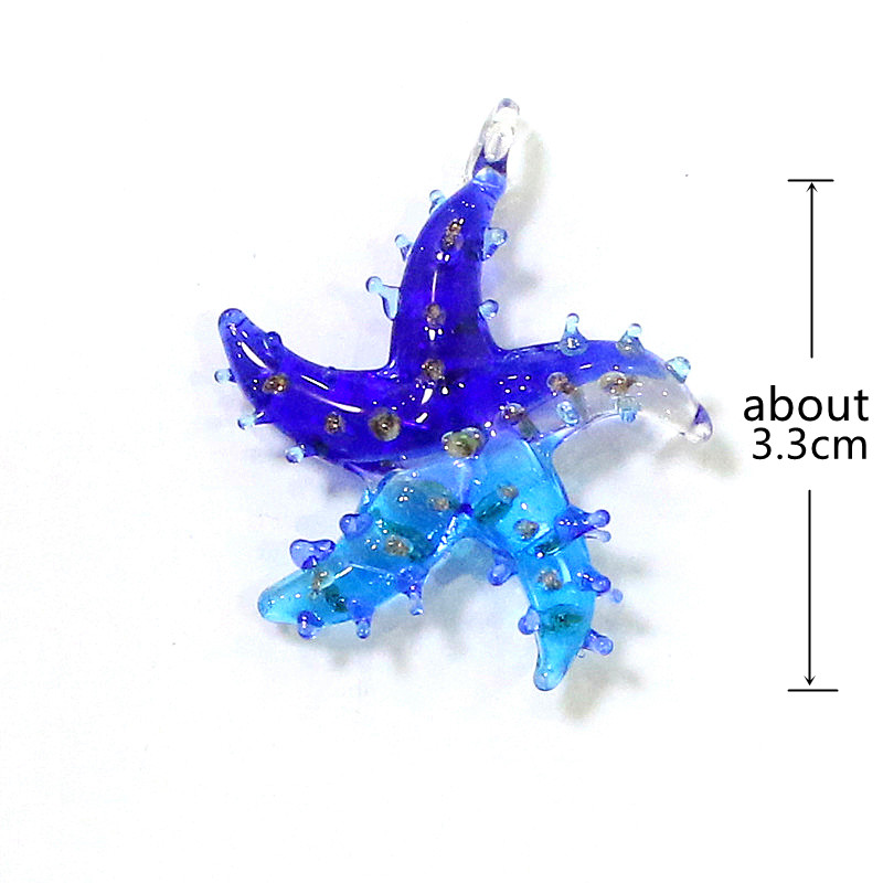 Mini Glass Starfish Pendant Co - Marine Aquarium Mini ulasan dan harga