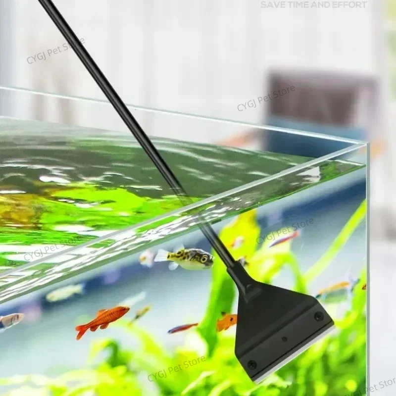 Fish Tank Cleaning Tool Flat S - Aquarium Marine Sand ulasan dan harga