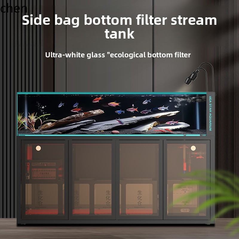 ZML Fish Tank Aquarium Bottom  - Marine Aquarium Live ulasan dan harga