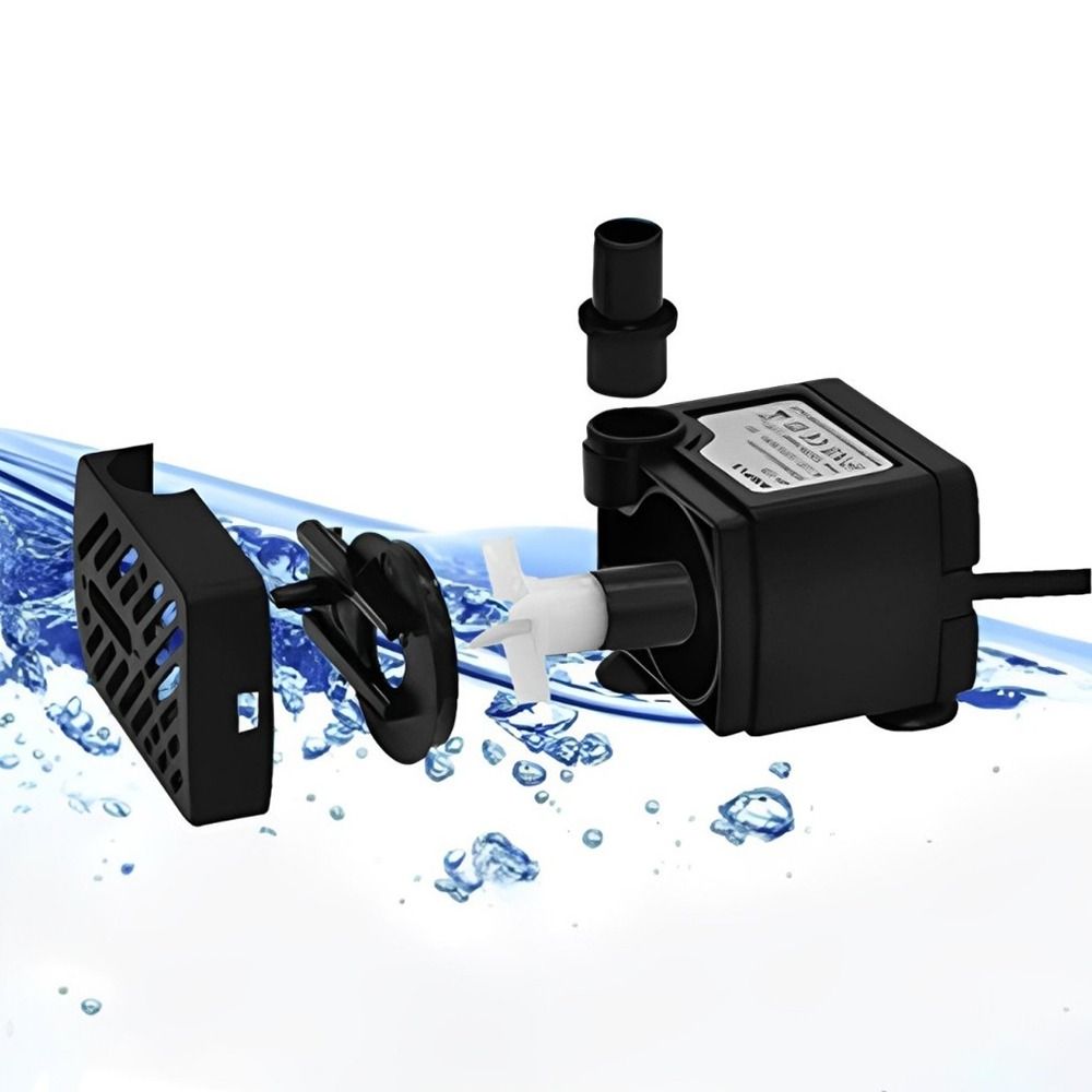 Black Submersible Water Pump U - Marine Aquarium Mini ulasan dan harga
