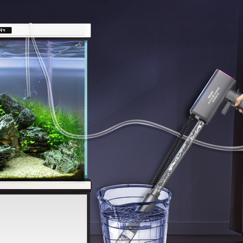 Fish Tank Sand Cleaner Pump La - Aquarium Marine Sand ulasan dan harga