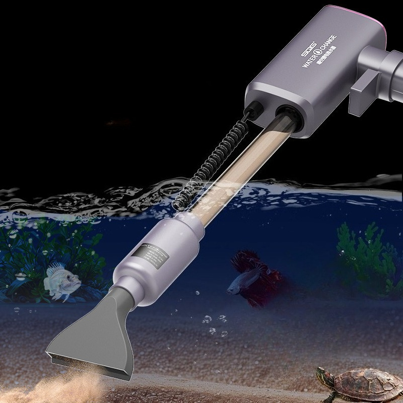 Fish Tank Sand Cleaner Pump La - Aquarium Marine Sand ulasan dan harga