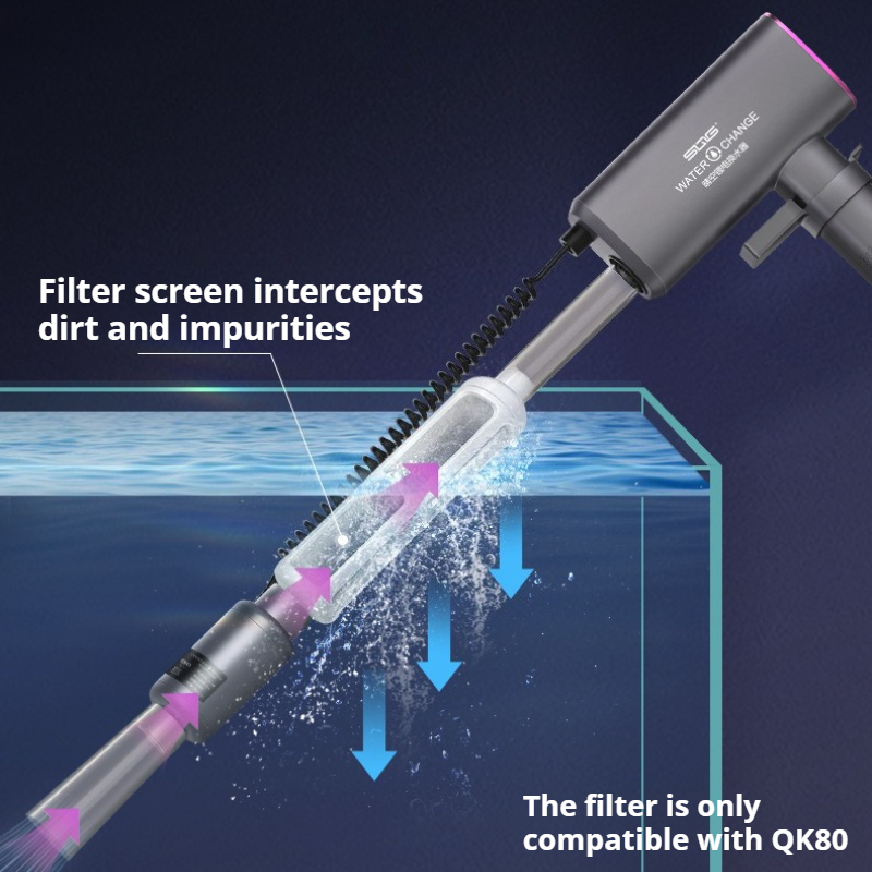 Fish Tank Sand Cleaner Pump La - Aquarium Marine Sand ulasan dan harga
