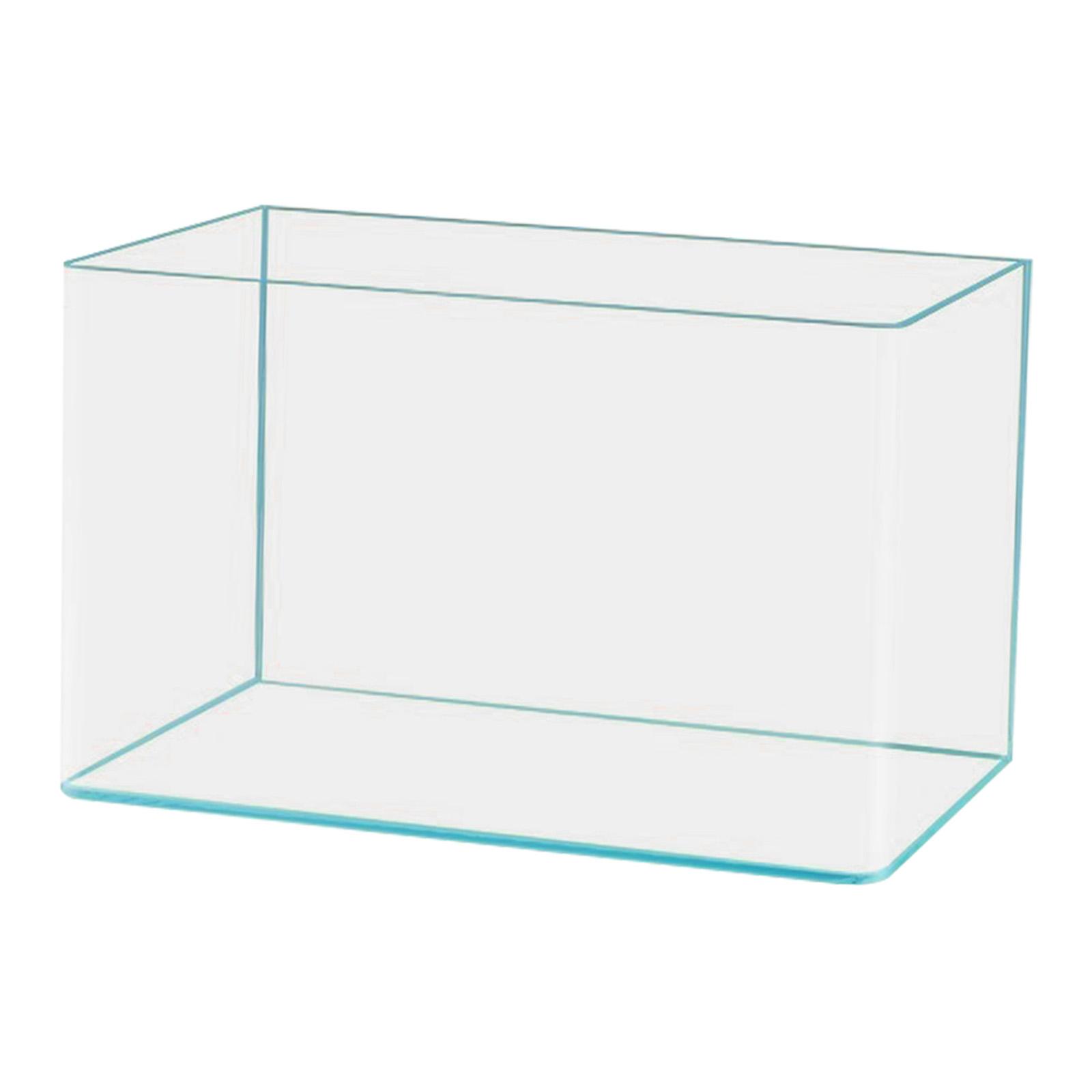 Clear Glass Fish Tank Decorati - Marine Aquarium Live ulasan dan harga