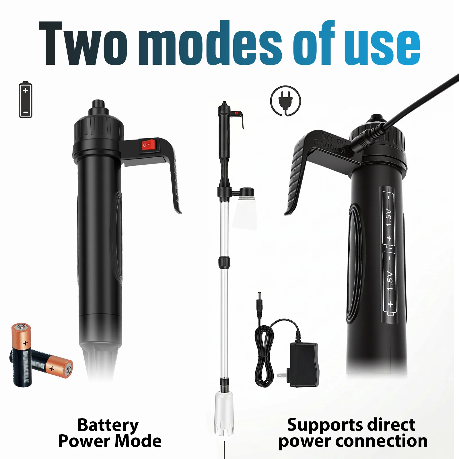 Aquarium Vacuum Gravel Cleaner - Aquarium Marine Sand ulasan dan harga