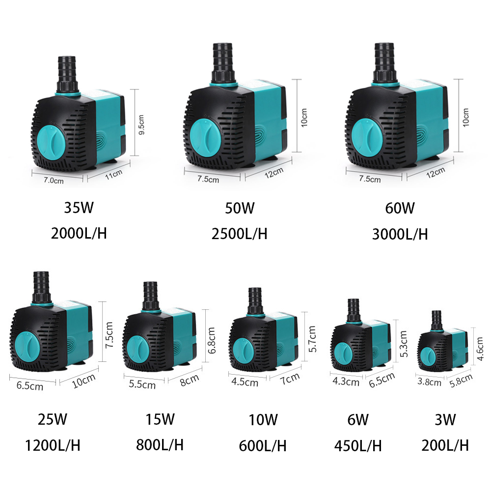Ultra-Quiet 3/6/10/15/25/35/50 - Aquarium Marine Filter ulasan dan harga