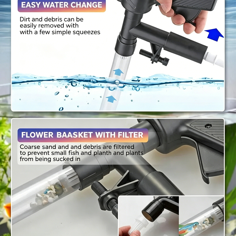 Aquarium Fish Tank Water Chang - Aquarium Marine Sand ulasan dan harga