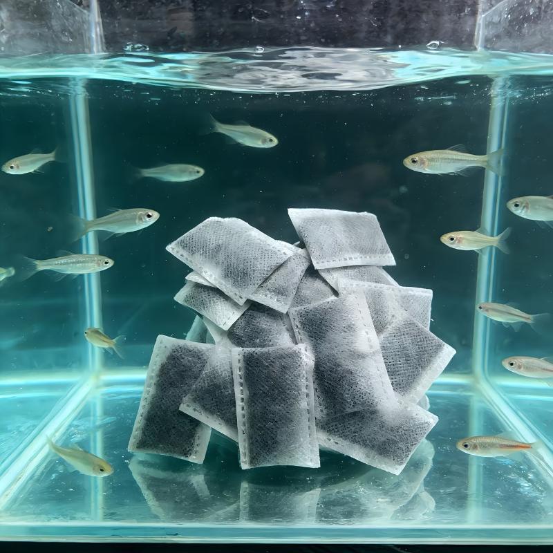 10/20/40Pcs Fish Tank Activate - Aquarium Marine Filter ulasan dan harga