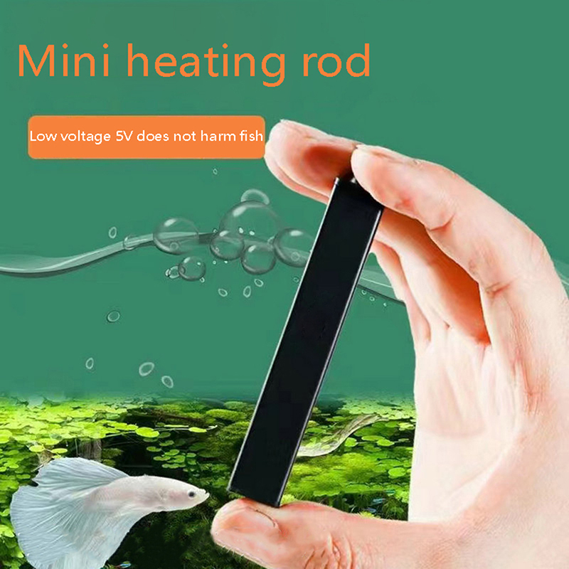 1Pc  5/10W Mini Aquarium Heate - Marine Aquarium Mini ulasan dan harga