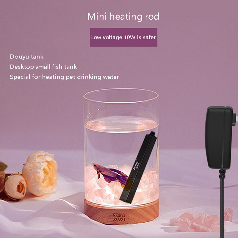 1Pc  5/10W Mini Aquarium Heate - Marine Aquarium Mini ulasan dan harga