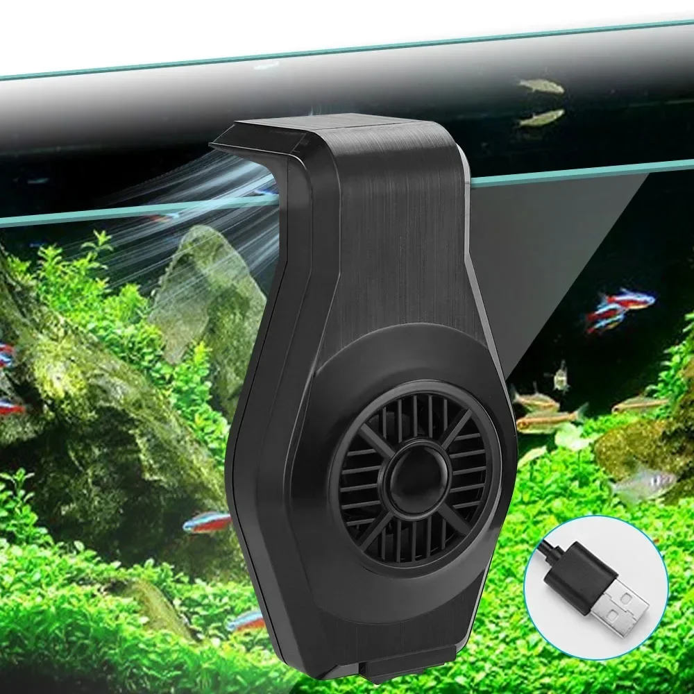 USB Aquarium Cooling Fan with  - Marine Aquarium Mini ulasan dan harga
