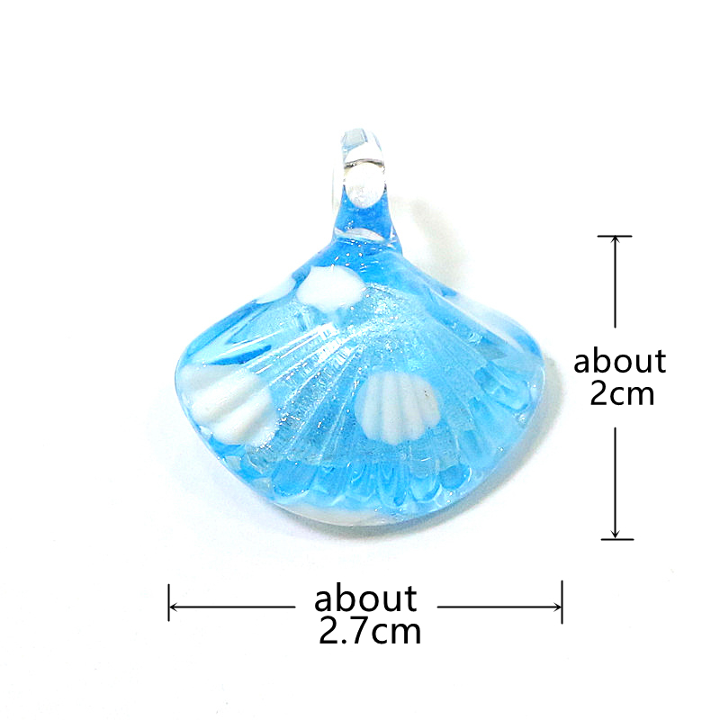 Colorful Mini Sea Shell Charm  - Marine Aquarium Mini ulasan dan harga