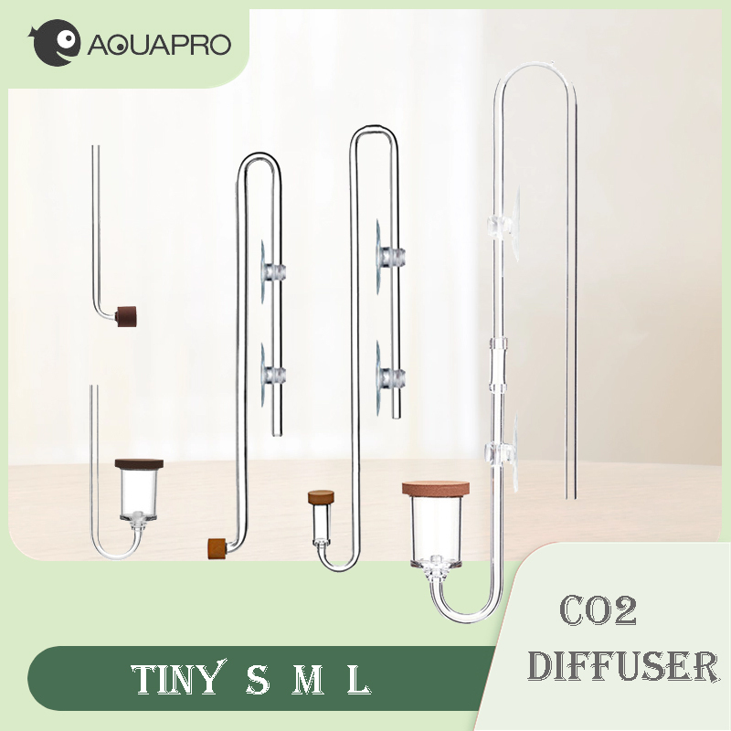Aquarium CO2 Diffuser Fish Tan - Marine Aquarium Mini ulasan dan harga